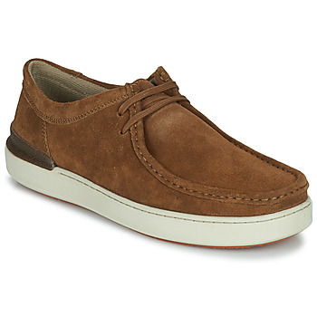 Shoes Men Low top trainers Clarks CourtLiteWally Camel