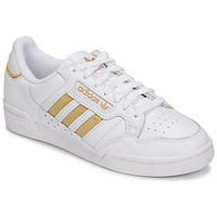 Shoes Women Low top trainers adidas Originals CONTINENTAL 80 STRI White / Gold