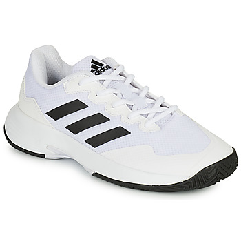 Shoes Tennis shoes adidas Performance GAMECOURT 2 M White / Black