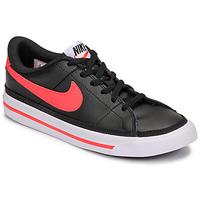 Shoes Children Low top trainers Nike Nike Court Legacy Black / Red