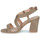 Shoes Women Sandals Spot on F12011-UF Beige