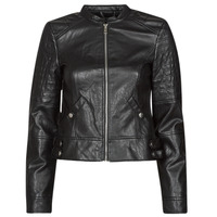 material Women Leather jackets / Imitation leather Vero Moda VMLOVE Black