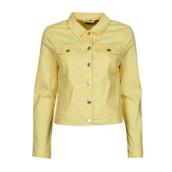 material Women Denim jackets Vero Moda VMHOTSOYA Yellow