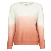 Clothing Women jumpers Betty London JENNY Pink / White