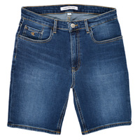 material Boy Shorts / Bermudas Calvin Klein Jeans REGULAR SHORT ESS BLUE Blue