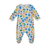 Clothing Girl Sleepsuits Petit Bateau BERCURE Multicolour