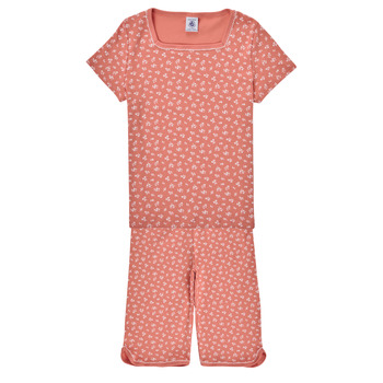 material Girl Sleepsuits Petit Bateau BRUNE Pink
