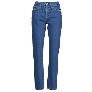 Clothing Women Boyfriend jeans Levi's WB-501® Blue
