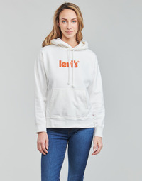 material Women sweaters Levi's WT-FLEECE Hoodie / Logo / Sugar