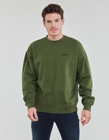 material Men sweaters Levi's MT-FLEECE Mossy / Green