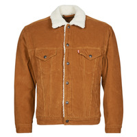 material Men Denim jackets Levi's MT-TRUCKER-SHERPA Glazed / Ginger / 8w / Cord / Trkr