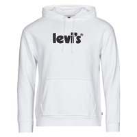 material Men sweaters Levi's RELAXED GRAPHIC PO Poster / Hoodie / White