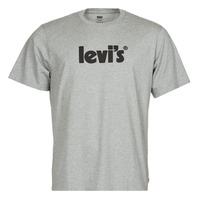 Clothing Men short-sleeved t-shirts Levi's SS RELAXED FIT TEE Poster / Logo / Mhg