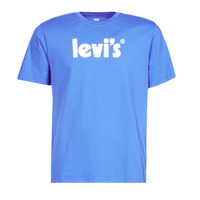 material Men short-sleeved t-shirts Levi's SS RELAXED FIT TEE Poster / Tee / Palace / Blue