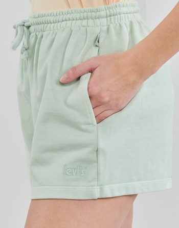 Levi's SNACK SWEATSHORT Natural / Dye / Fa151177 / Saturated / Lime