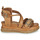 Shoes Women Sandals Airstep / A.S.98 LAGOS BUCKLE Camel