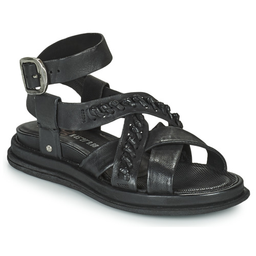 Shoes Women Sandals Airstep / A.S.98 POLA CROSS Black