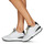 Shoes Women Low top trainers Semerdjian MANTCH White / Black