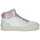 Shoes Women High top trainers Semerdjian TREVO White / Pink