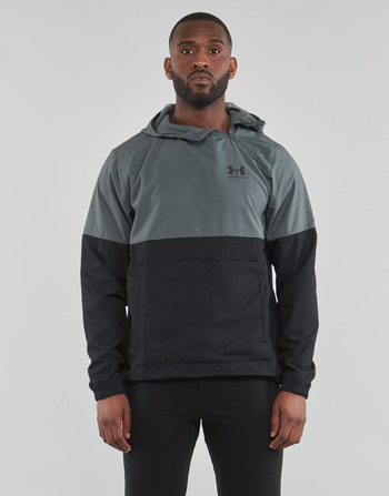 Clothing Men sweaters Under Armour UA WOVEN ASYM ZIP
PULLOVER Grey
