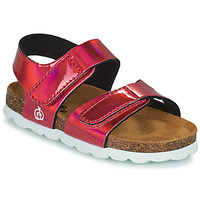 Shoes Girl Sandals Citrouille et Compagnie BELLI JOE Pink / Metallic
