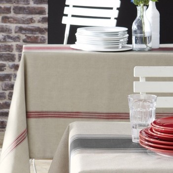Home Napkin / table cloth / place mats Tradilinge BISTROT Red