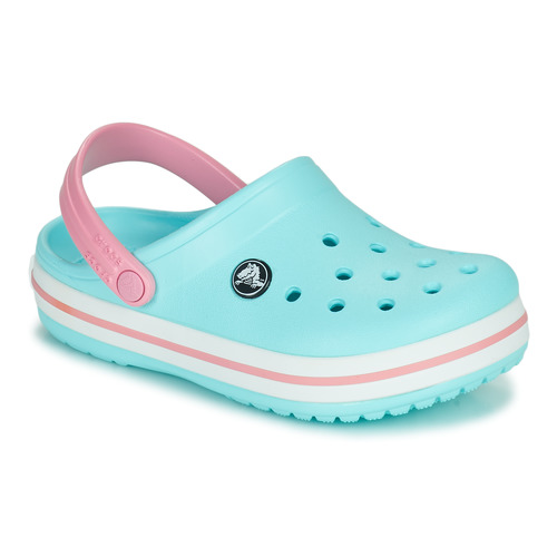 Shoes Girl Clogs Crocs CROCBAND CLOG K Blue / Pink