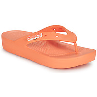 Shoes Women Flip flops Crocs Classic Platform Flip W Coral
