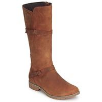 Shoes Women Boots Teva DELAVINA LEATHER Brown