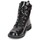 Shoes Girl Mid boots Kickers KICK MOOD Black / Varnish
