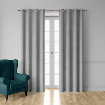Home Curtains & blinds DecoByZorlu Leeds Steel