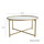 Home Coffee tables Decortie Coffee Table - Gold Sun S404 Gold
