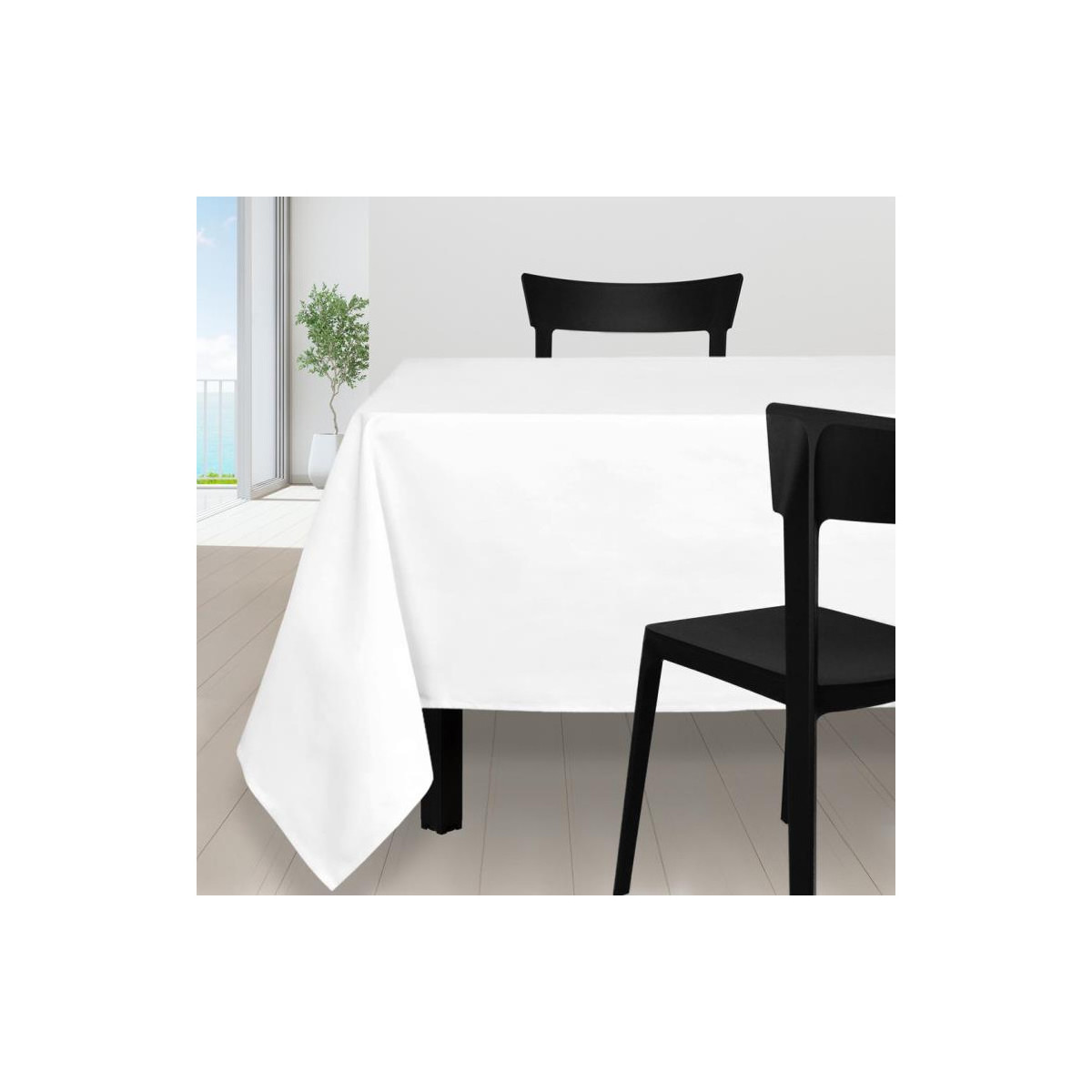 Home Napkin / table cloth / place mats Soleil D'Ocre ALIX White