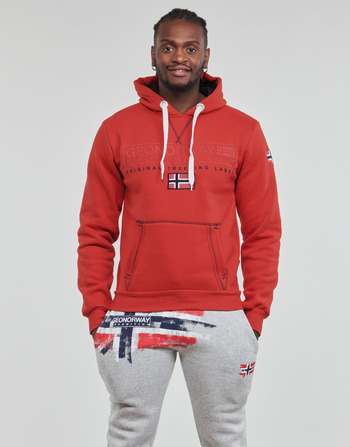 material Men sweaters Geographical Norway GASIC Red