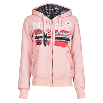 Clothing Women sweaters Geographical Norway FARLOTTE Pink