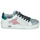 Shoes Girl Low top trainers Semerdjian CARLA White / Silver / Pink