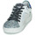 Shoes Girl Low top trainers Semerdjian CARLA White / Silver / Pink