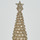 Home Christmas decorations Bizzotto PINO KAMILLA ORO H24 White