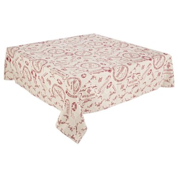 Home Napkin / table cloth / place mats Bizzotto TOVAGLIA VINTAGE 160X350 White