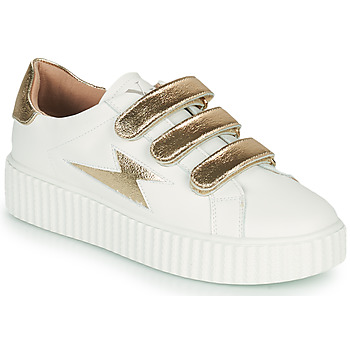 Shoes Women Low top trainers Vanessa Wu MARILOU White / Gold