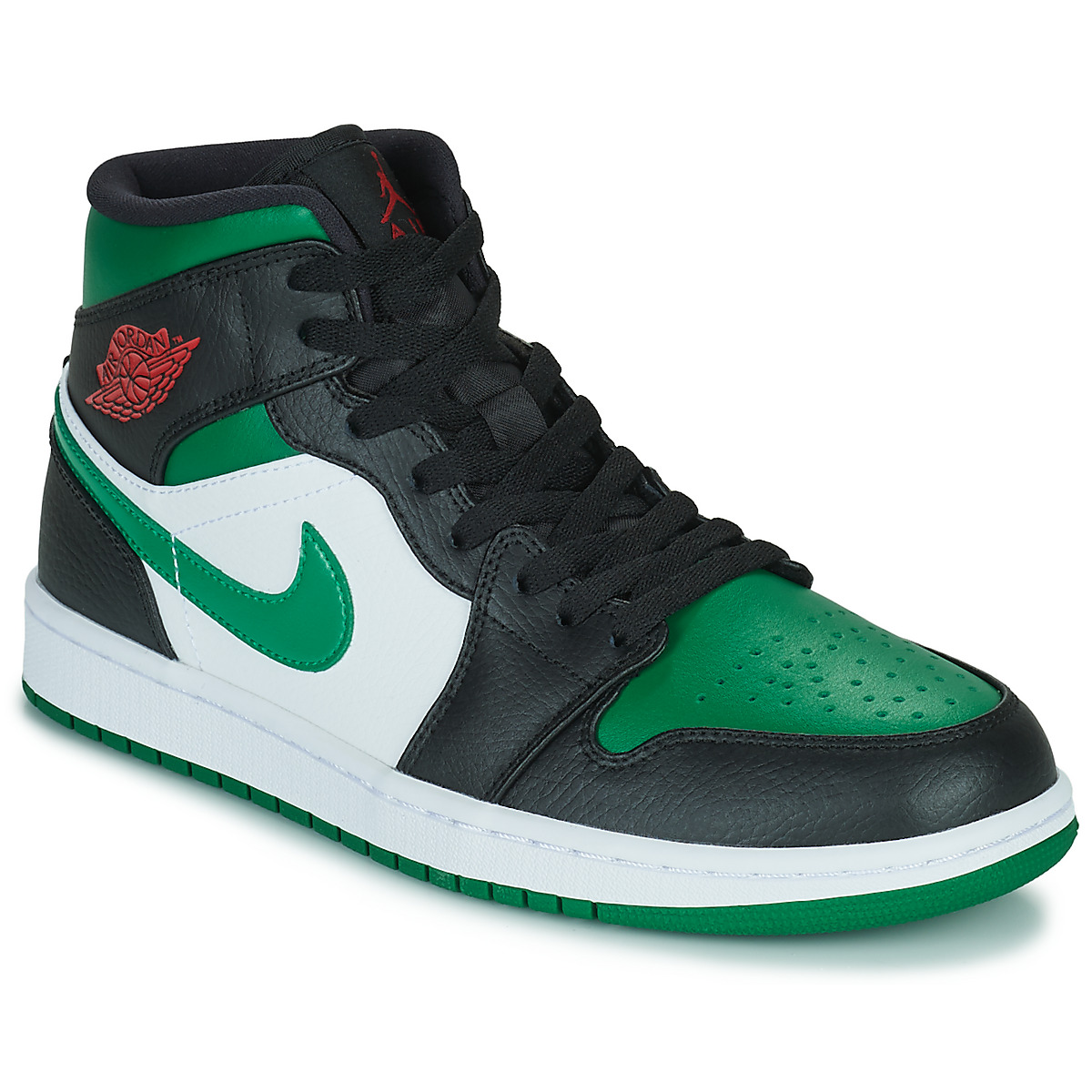 Nike AIR JORDAN 1 MID GS 'Pine Green' White - Fast delivery