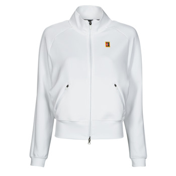 Clothing Women Jackets Nike Full-Zip Tennis Jacket White / White