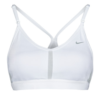 material Women Sport bras Nike V-Neck Light-Support Sports Bra White / Grey / Fog / Grey