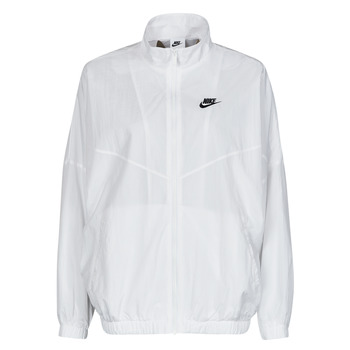 Clothing Women Macs Nike ESSNTL WR WVN JKT White / White /  black
