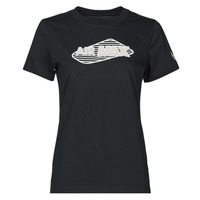 material Women short-sleeved t-shirts Nike TEE SS AIR MAX DAY  black