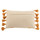 Home Cushions J-line COUSSIN PLAG RAY RECT COT OCRE (40x60x12cm) Yellow