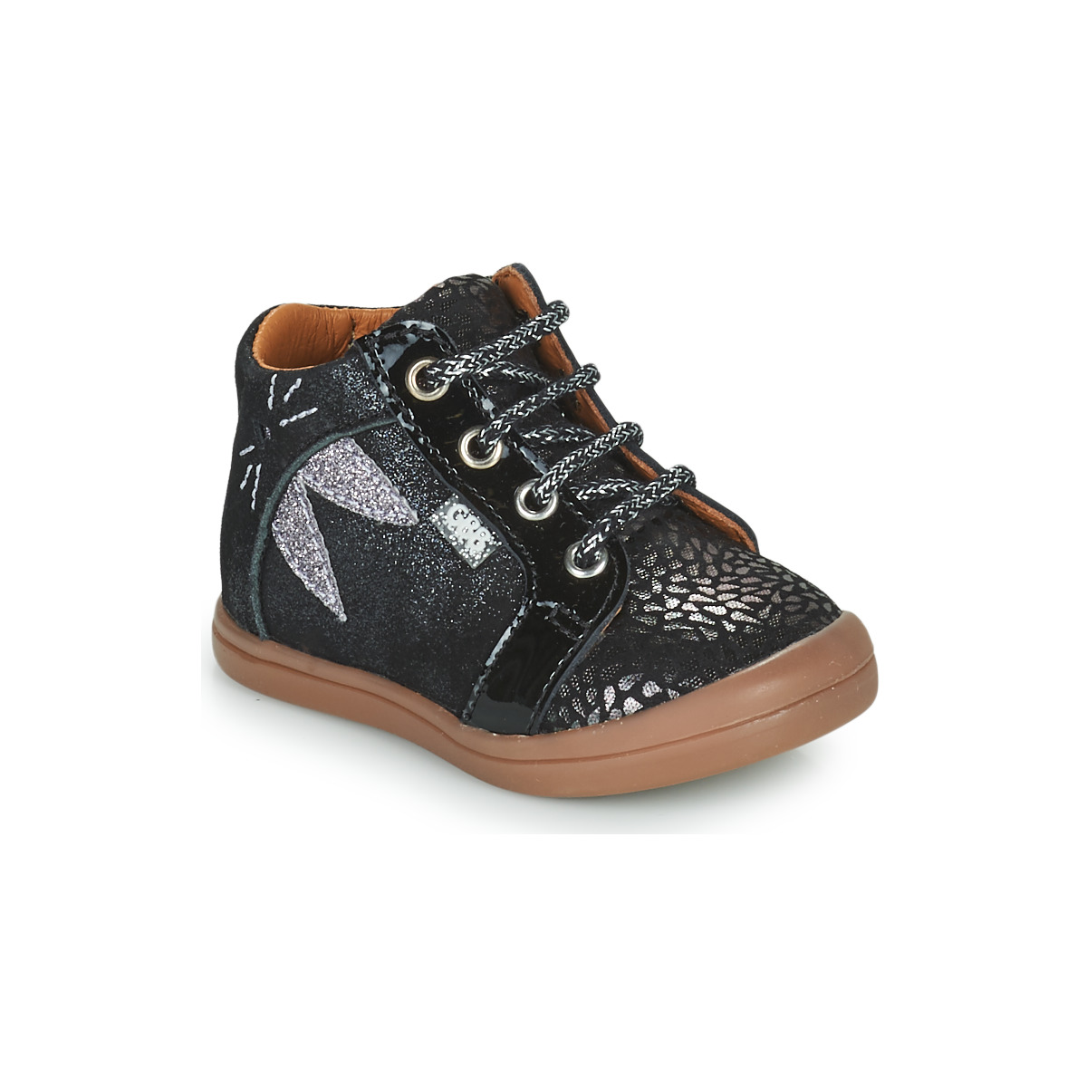 Shoes Girl High top trainers GBB CHOUGA Black