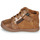 Shoes Girl High top trainers GBB CHOUGA Brown