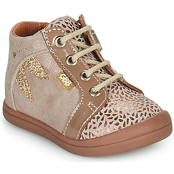 Shoes Girl High top trainers GBB CHOUGA Beige