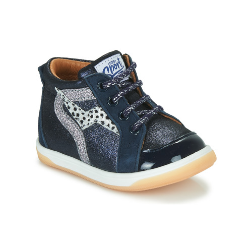 Shoes Girl High top trainers GBB FOUDRE Marine